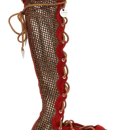 Kiko Kostadinov Multicolor Polyester Over The Knee