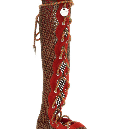 Kiko Kostadinov Multicolor Polyester Over The Knee