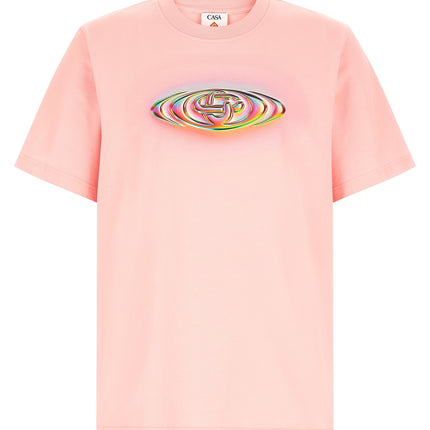 Casablanca Multicolor Organic Cotton T-Shirt