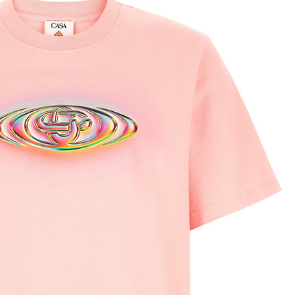 Casablanca Multicolor Organic Cotton T-Shirt