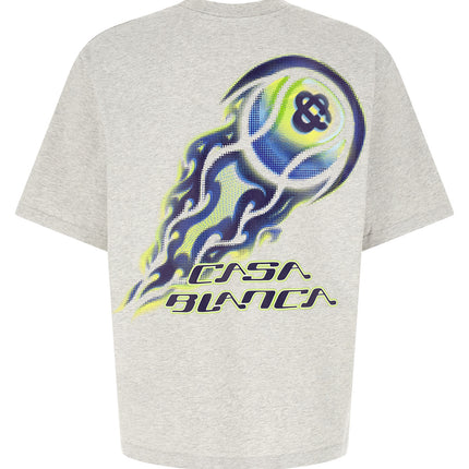 Casablanca Gray Organic Cotton T-Shirt