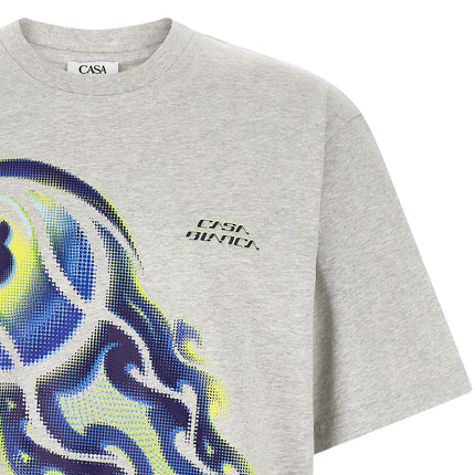 Casablanca Gray Organic Cotton T-Shirt