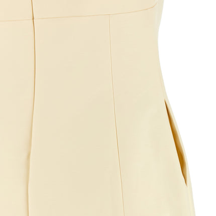 Entire Studios Beige Cotton Short Dress