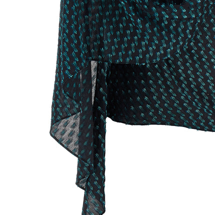 Kiko Kostadinov Blue Modal Blouse