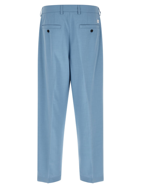 Department 5 Blue Polyester Chino Pants