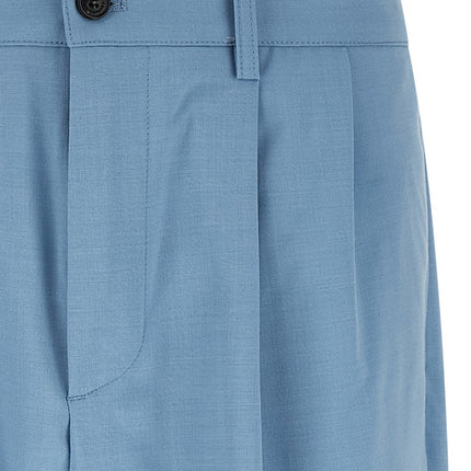 Department 5 Blue Polyester Chino Pants