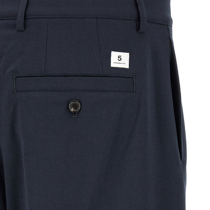 Department 5 Blue Polyester Chino Pants