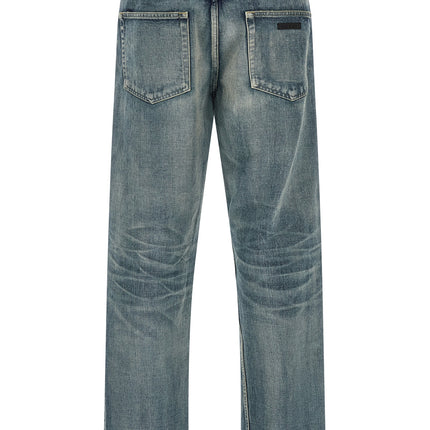 Fear Of God Blue Cotton Straight-Leg Jeans