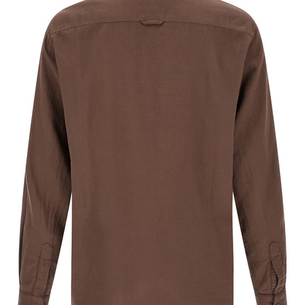 CELLAR DOOR Brown Cotton Blouse