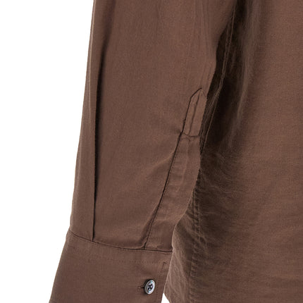 CELLAR DOOR Brown Cotton Blouse