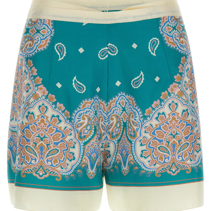 PINKO Multicolor Viscose Shorts