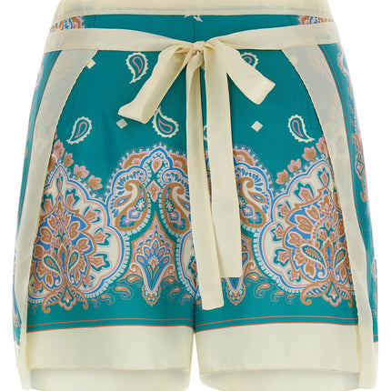 PINKO Multicolor Viscose Shorts