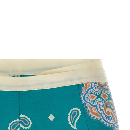 PINKO Multicolor Viscose Shorts
