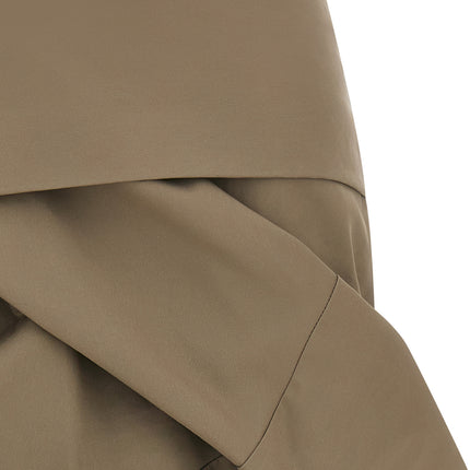 Entire Studios Gray Cotton Long Skirt
