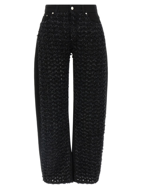 Stella McCartney Black Cotton Jeans Denim