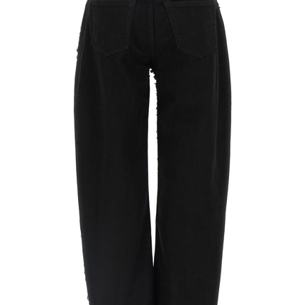 Stella McCartney Black Cotton Jeans Denim