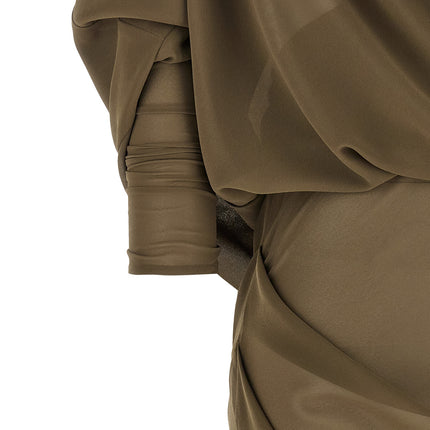 Entire Studios Bicolor Polyester Long Dress