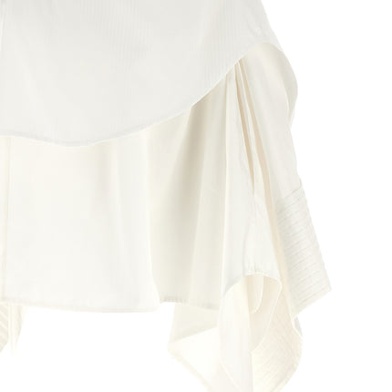 Alexander McQueen White Cotton Short Dress