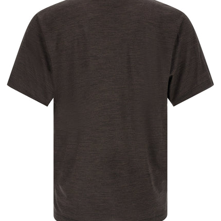 Saint Laurent Brown Wool T-Shirt