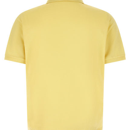 Saint Laurent Bicolor Cotton Polo Shirt