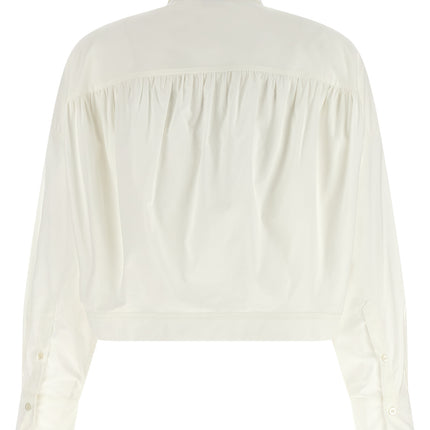 PINKO White Cotton Blouse