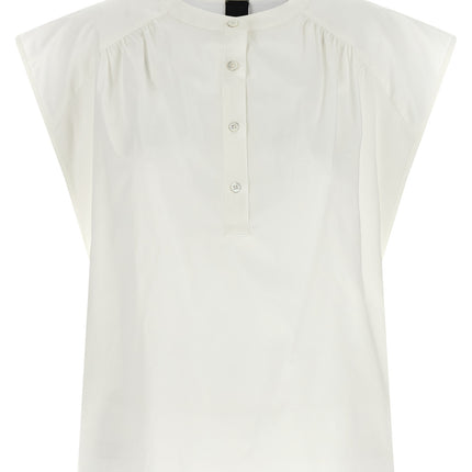 PINKO White Cotton Blouse