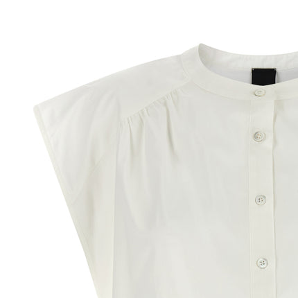 PINKO White Cotton Blouse