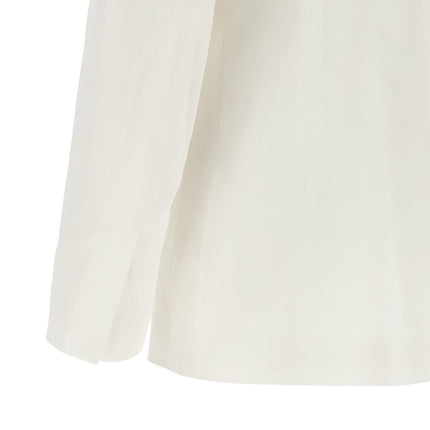 PINKO White Linen Blazer
