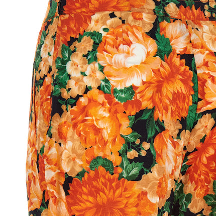PINKO Orange Viscose Flared Pants