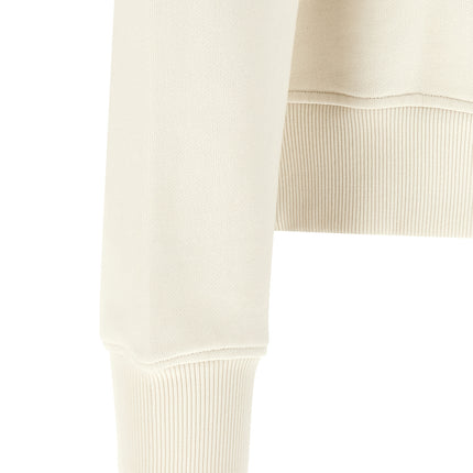 Palm Angels White Cotton Sweatshirt