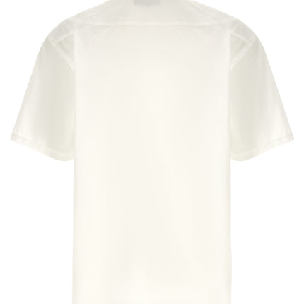 Comme Des Garçons White Cotton Blouse
