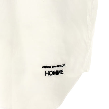 Comme Des Garçons White Cotton Blouse