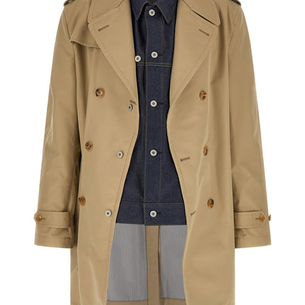 Junya Watanabe Beige Cotton Coat