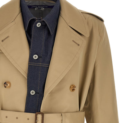 Junya Watanabe Beige Cotton Coat
