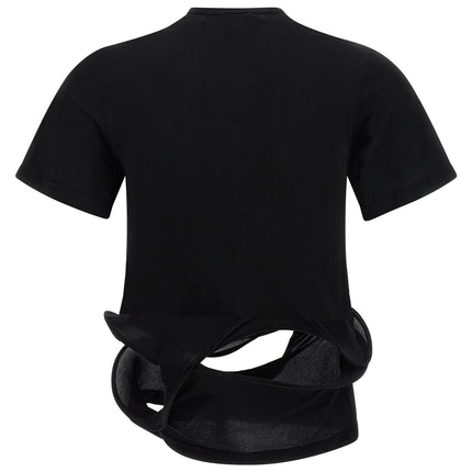 Junya Watanabe Black Nylon T-Shirt