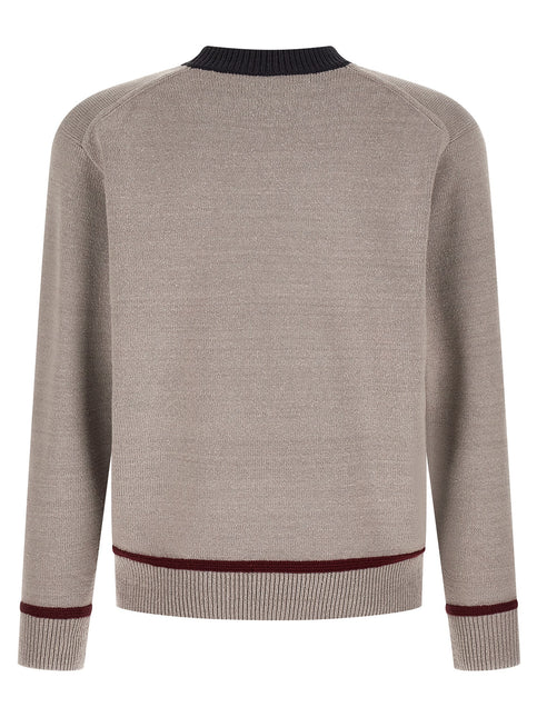 Junya Watanabe Gray Silk Cardigan
