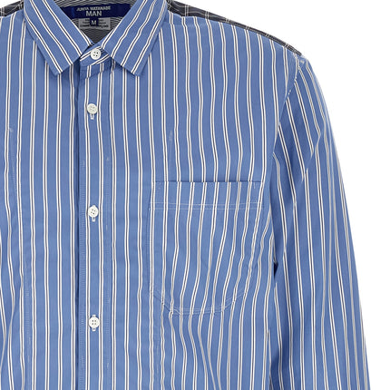 Junya Watanabe Blue Cotton Blouse