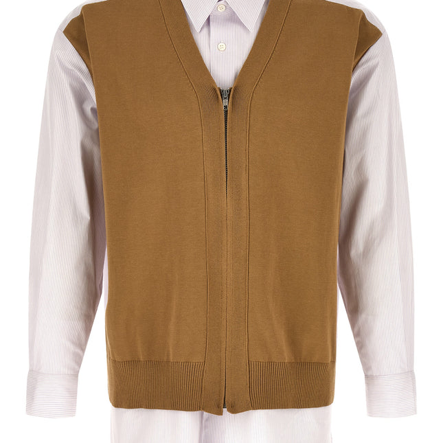 Comme Des Garçons Multicolor Cotton Blouse