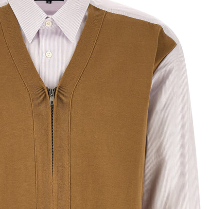 Comme Des Garçons Multicolor Cotton Blouse