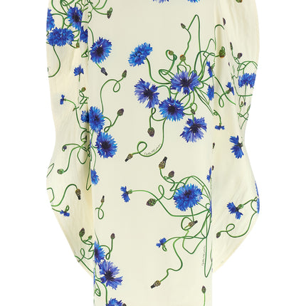 Stella McCartney Blue Cotton Mini Skirt