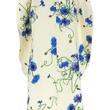 Stella McCartney Blue Cotton Mini Skirt