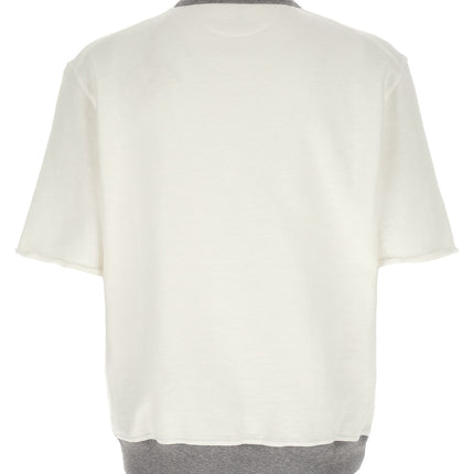 Brunello Cucinelli White Cotton Sweatshirt