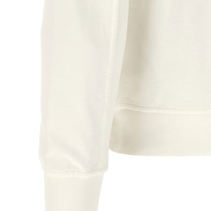 C.P. Company White Cotton Sweatshirt