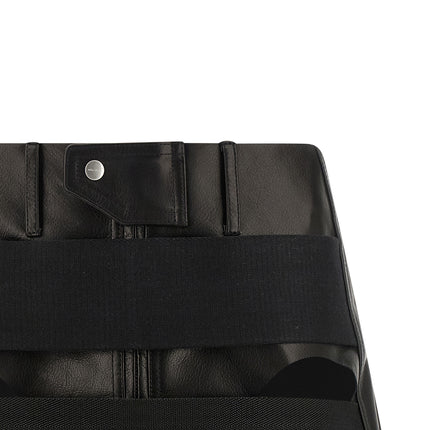 Rick Owens Black Calfskin Long Skirt