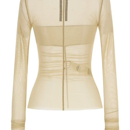 Rick Owens Beige Nylon Shirt
