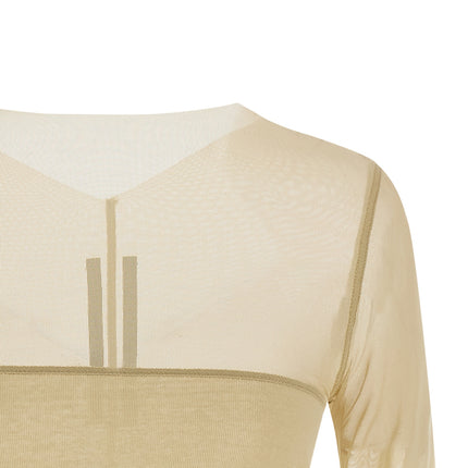 Rick Owens Beige Nylon Shirt