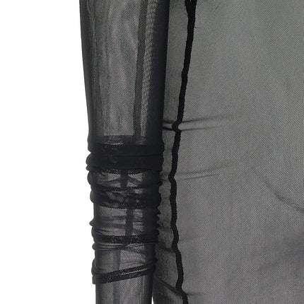 Rick Owens Black Nylon Long Dress