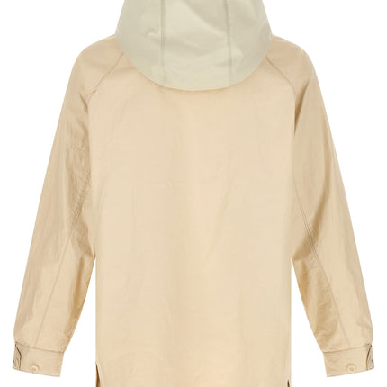 Lemaire Beige Linen Shell Jacket