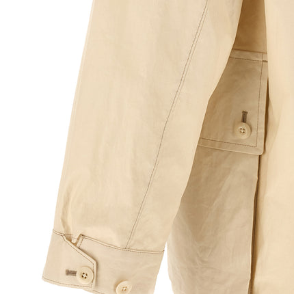 Lemaire Beige Linen Shell Jacket