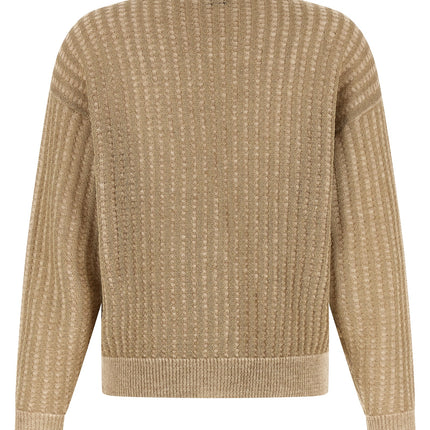 Peserico Beige Viscose Cardigan
